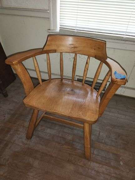Wood Bucket Chair