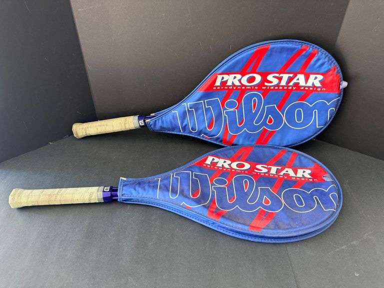 Pair of Tennis Rackets.