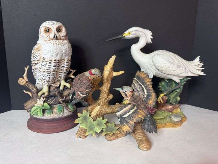 Napcoware "Snowy Egret" Figurine & More
