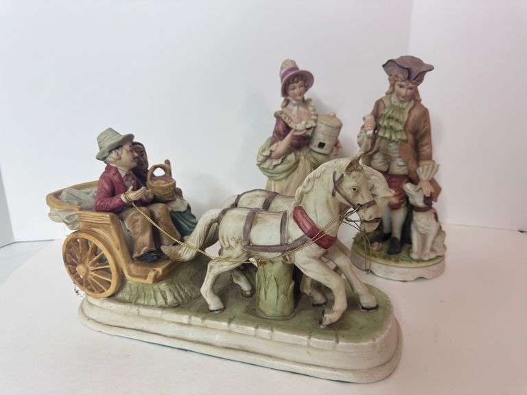 Vintage Napco Porcelain Figures