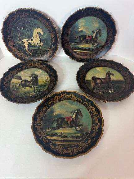 Collectible Horse Theme Plates