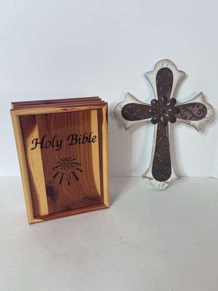 Holy Bible & Cross