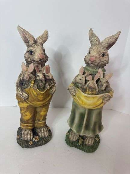 Easter Rabbit Statues
