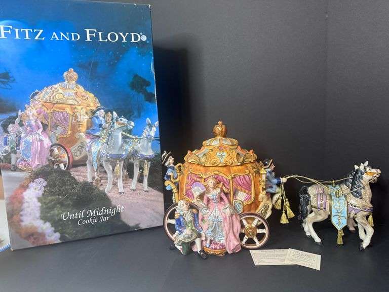 Fitz & Floyd Cinderella Cookie Jar