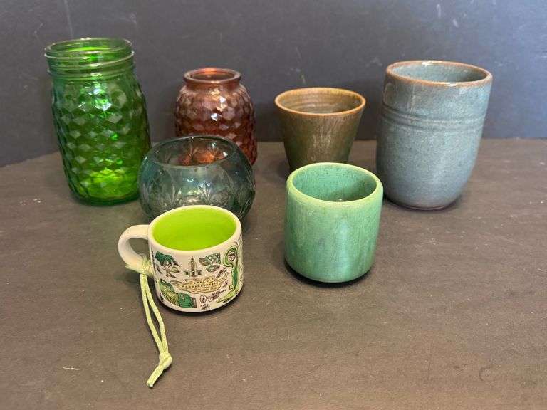 Pottery and Glass Items