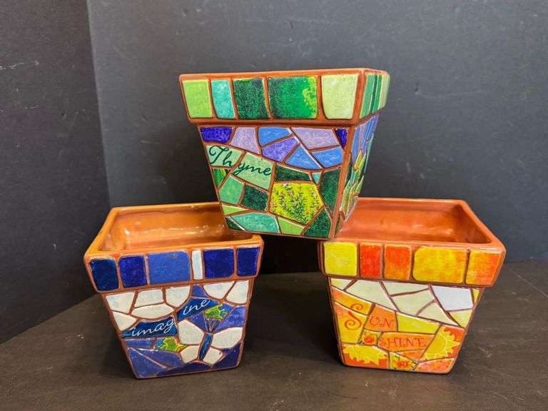 Set of Telaflora Planters