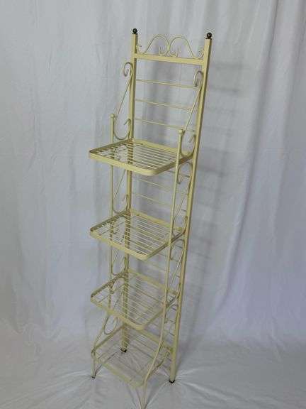 Vintage Metal Wire Shelf