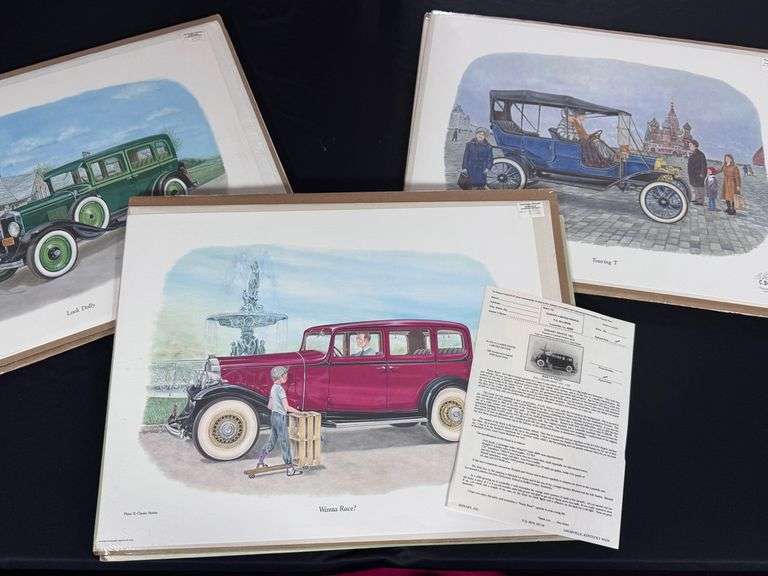 C. Don Ensor Car Prints