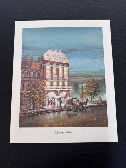 Lexington Opera House “Opening Night” Print