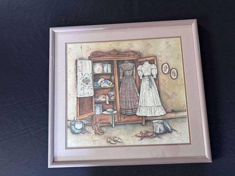 Vintage Wardrobe Print