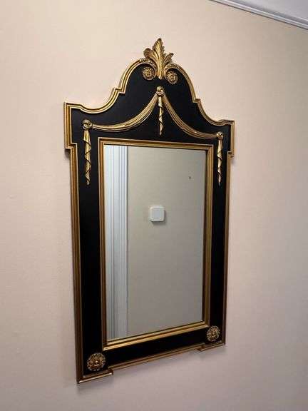 Black & Gold Mirror