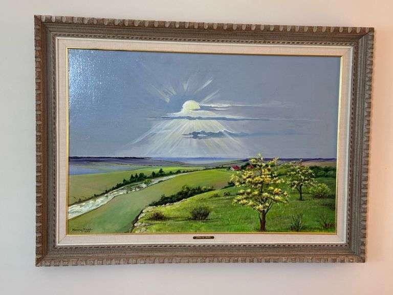 Framed Art on Canvas