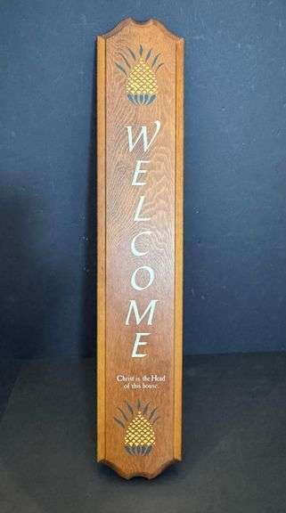 Welcome Plaque