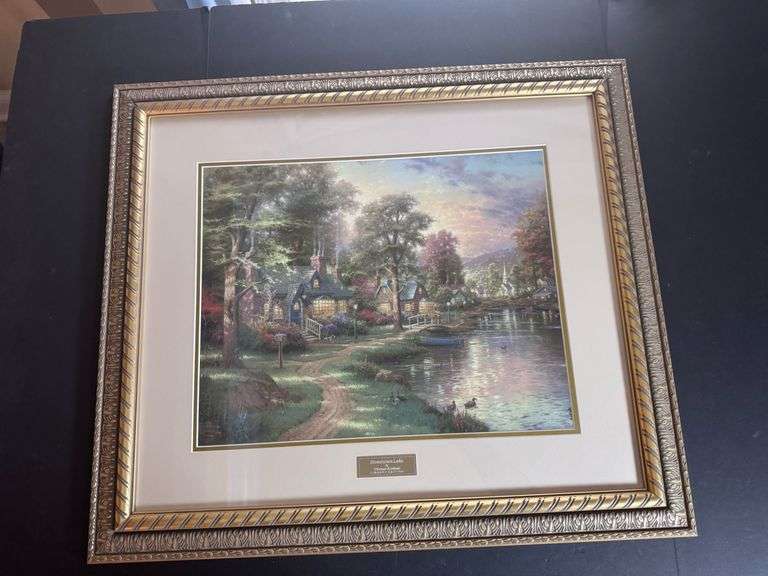Thomas Kinkade Framed Print