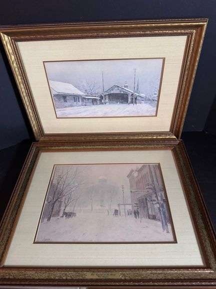 Pair of Paul Sawyier Framed Prints