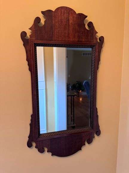 Wood Frame Wall Mirror