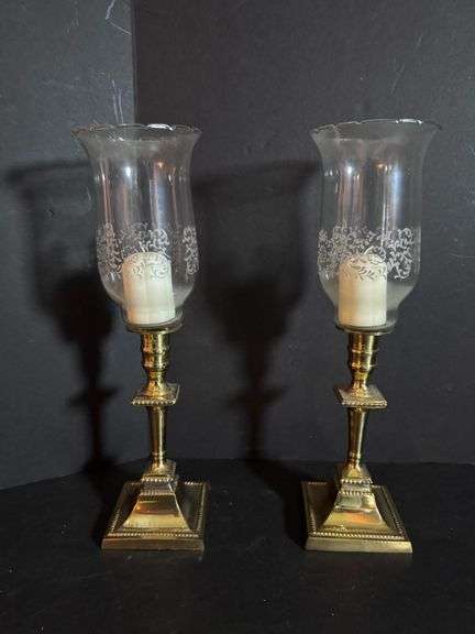 Pair of Brass Candlesticks