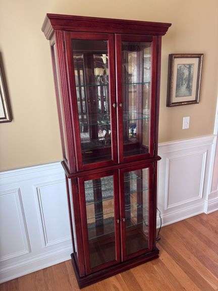 Lighted Curio Cabinet