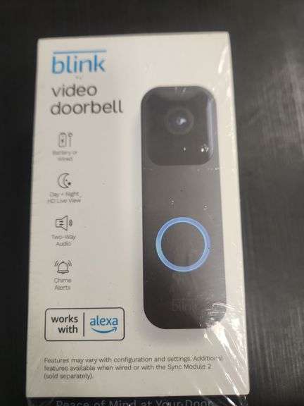 Blink video doorbell