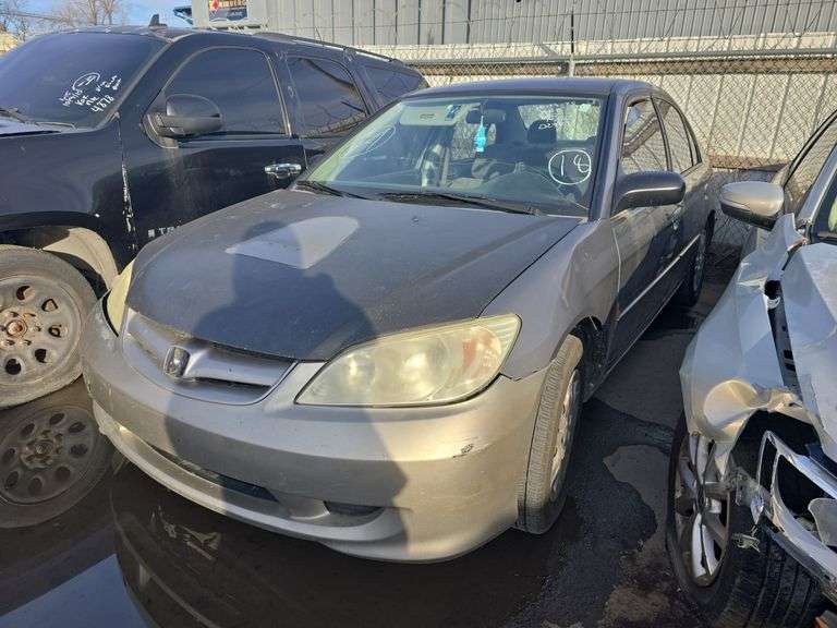 2005  HONDA  Civic  1HGES16555L023421  Automatic