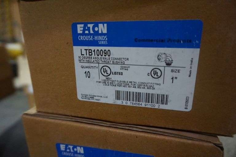 5 cases Eaton LTV 10090 stc 10 pc ea - Hiatt Auction LLC