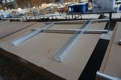 NEW Prairie View Industries Aluminum Ramps apx 3ft x 3 ft w/ rails
