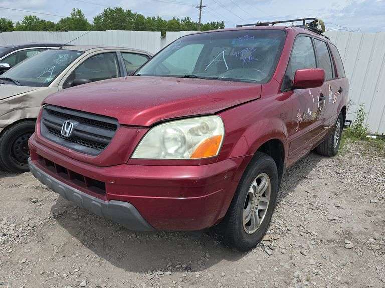 2003  HONDA  Pilot  2HKYF18403H549493  Automatic