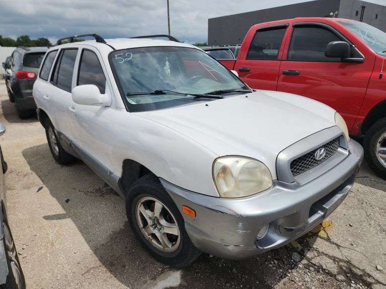 2004  HYUNDAI  Santa Fe  KM8SC13D64U851606