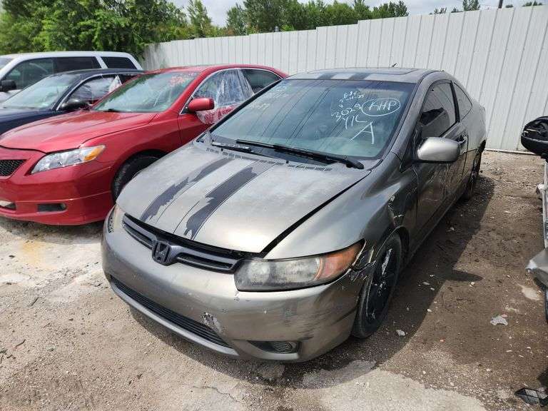 2007  HONDA  Civic  2HGFG128X7H523029  Automatic