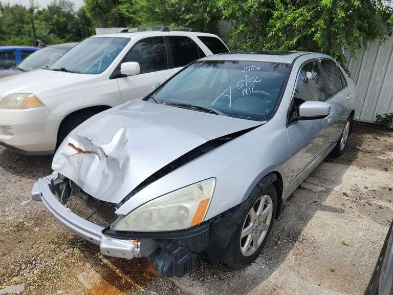 2003  HONDA  Accord  1HGCM66513A025156  Automatic