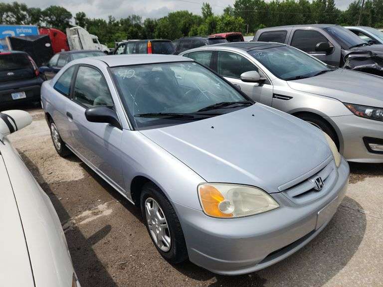 2001  HONDA  Civic  1HGEM215X1L100169  Manual/Standard