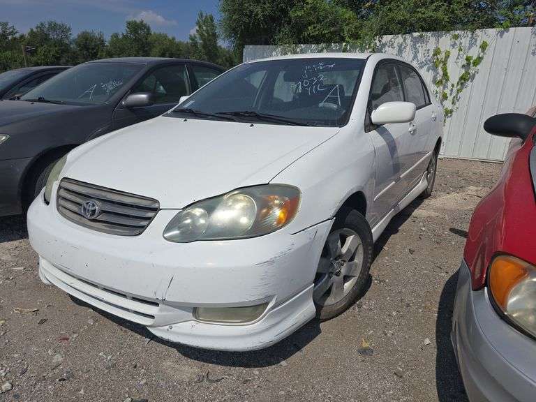 2003  TOYOTA  Corolla  1NXBR32E63Z094032