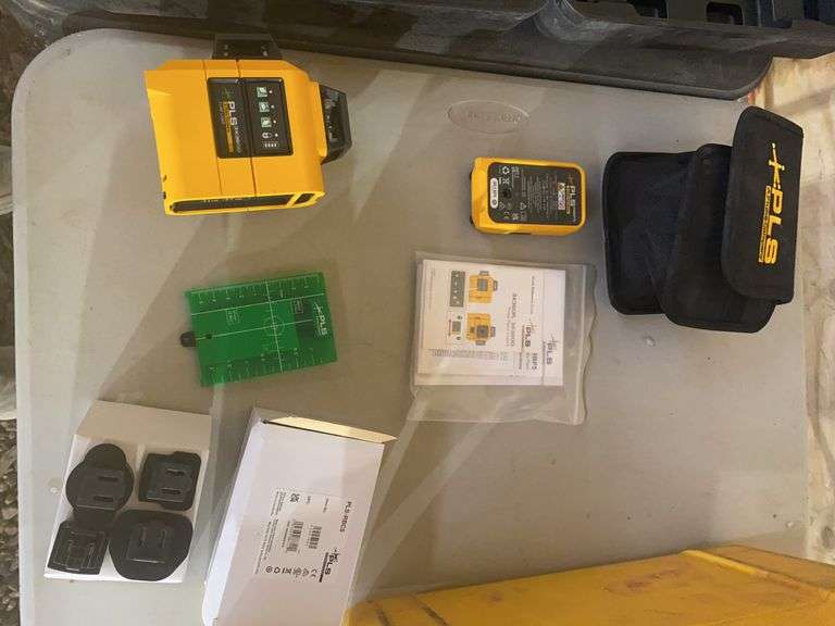 Fluke PLS 3X360G 2 Line Laser, 3VC5 In Case