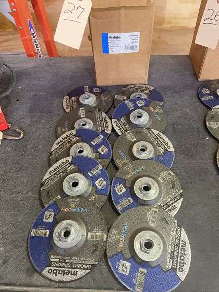 Metabo Grinding Fast Cut Wheels 6 x 1/4 x 5/8 x 11" 655554000 10 per box