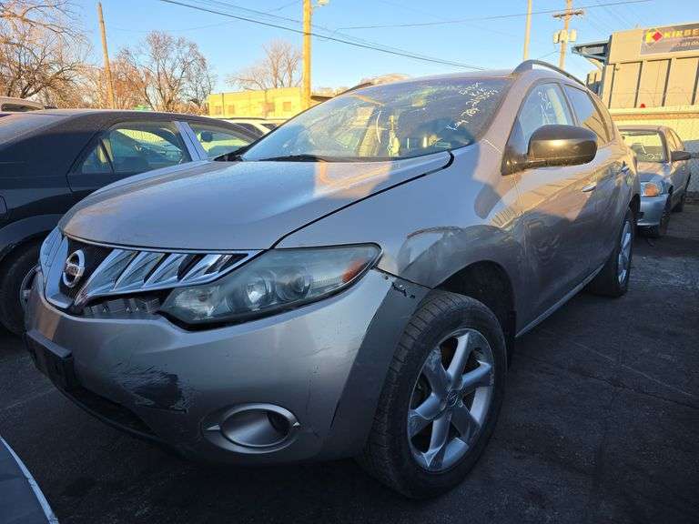 2009 NISSAN Murano JN8AZ18W99W215089