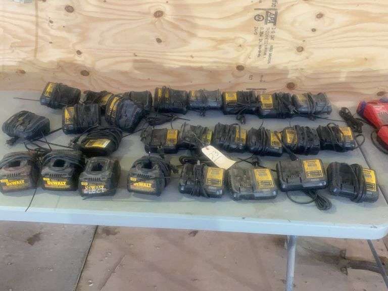 26 Dewalt Chargers