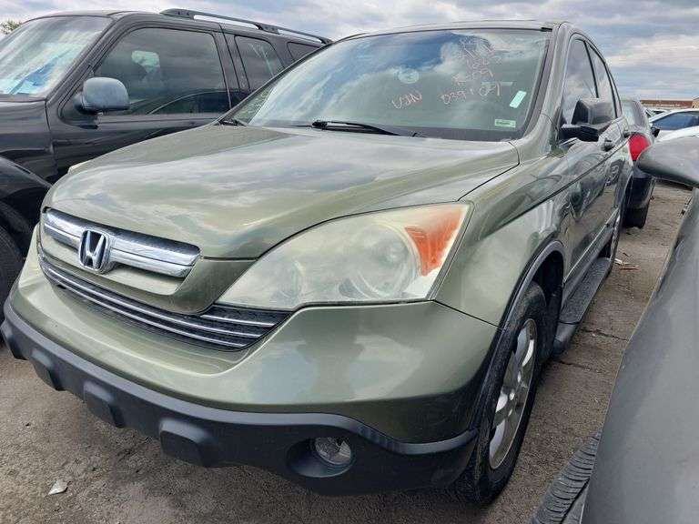 2007  HONDA  CR-V  JHLRE38597C039109  Automatic