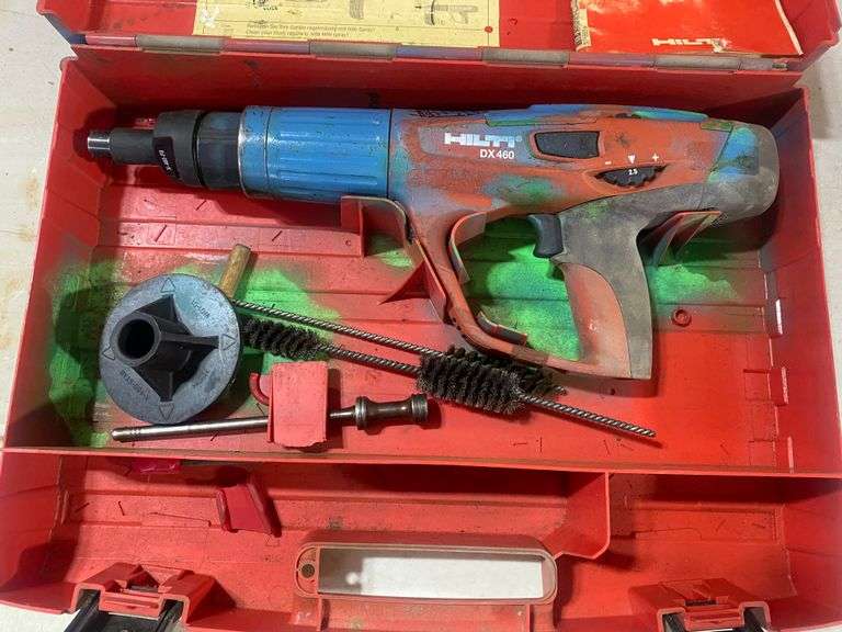 Hilti DX460 Powder Actuated Tool w/case