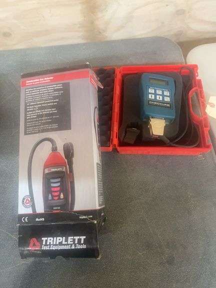 Checkline belt tension meter and Triplett Gas Detector