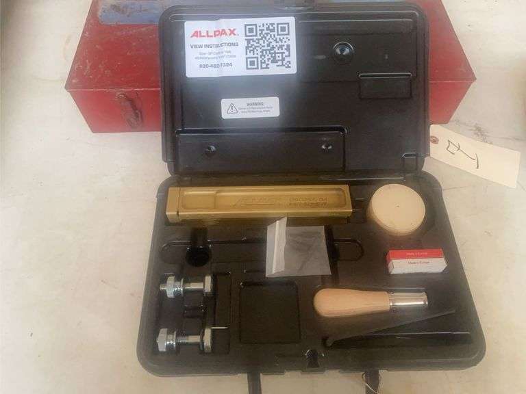 Alp ex Heavy duty gasket cutter kit in case like new see photos