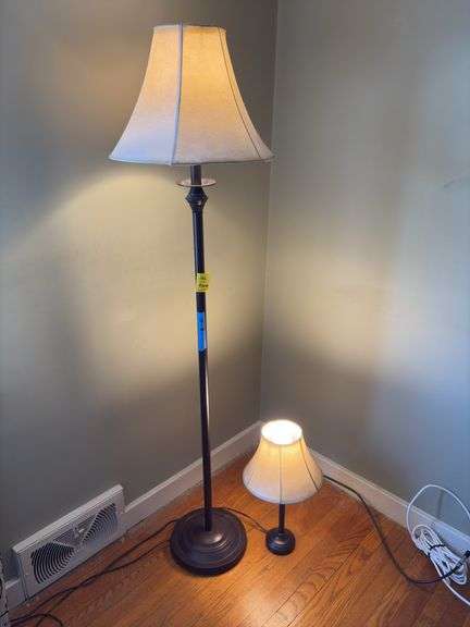Matching Floor Lamp and Table Lamp