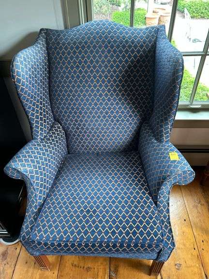 Colonial Style Wingback Chair - H.K. Keller