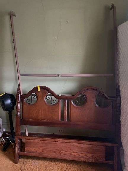 Queen Size Wooden Bed Frame