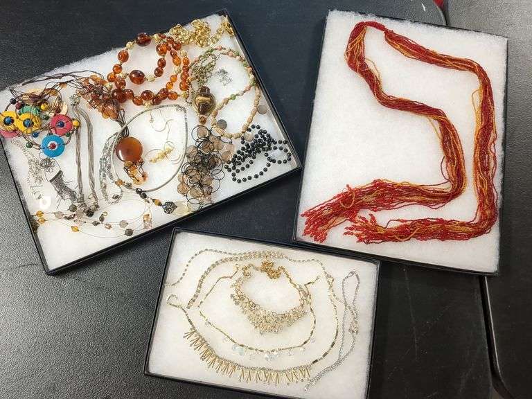 Rhinestone Necklaces and More