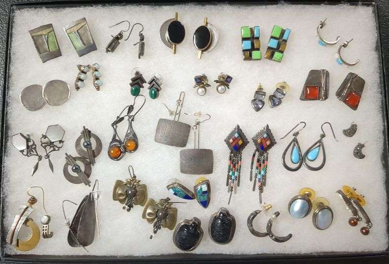 Sterling Silver Pierced Earrings