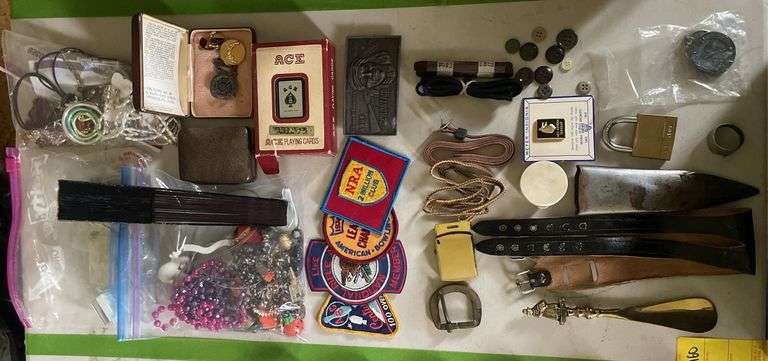 Jewelry, Patches, Shoelaces, Buttons and More
