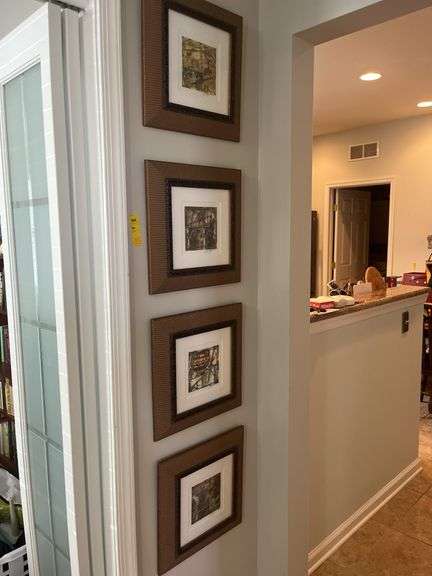 4 Piece Framed Wall Decor Set