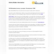 Thumbnail image of Online Bidder Information