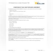 Thumbnail image of Conditions of Sale / Purchase Agreement