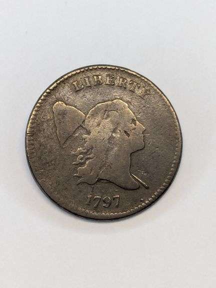 1797 Half Cent Coin
